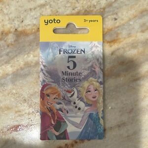 Yoto Card: Disney Frozen 5 Minute Stories. Brand new!